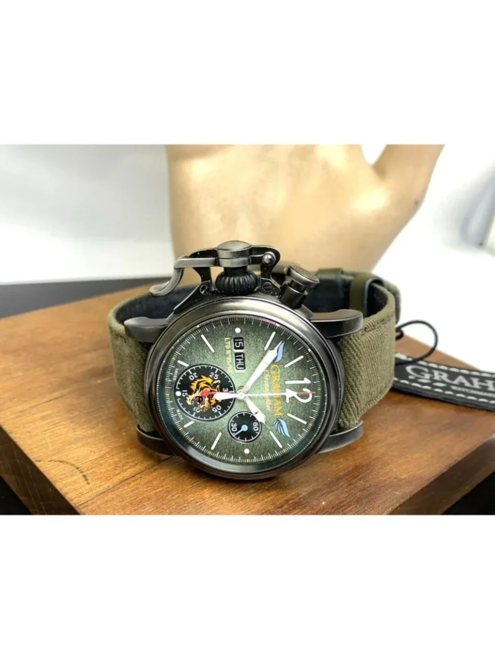 Graham Chronofighter Flying Tiger Men's Watch Swiss Automatic Limited Edition
